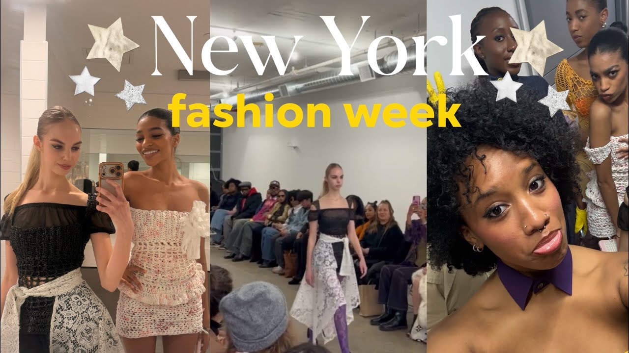 My first New York Fashion Week as a Model | A Day in My Life 