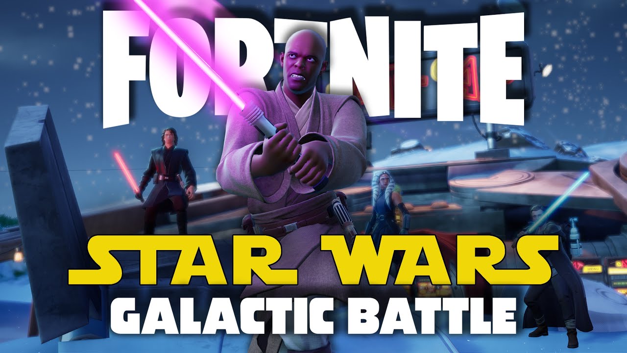 МЕЙС ВИНДУ играет в Fortnite с Энакином, Оби-Ваном и Асокой! | Событие «Галактическая битва» в «З...