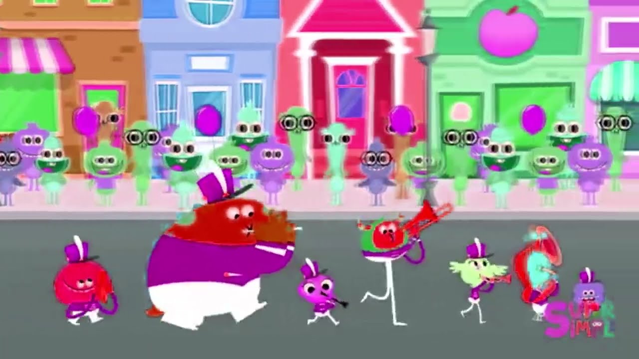 Super Simple Songs When The Band Comes Marching In Intro LogoSponsored By Klasky Csupo 2001 Effects
