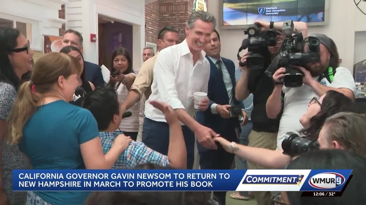 Gavin Newsom plans visit to New Hampshire