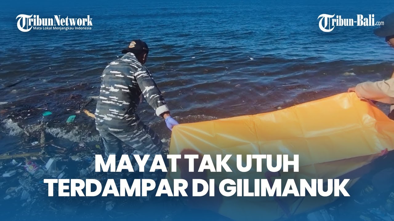 Mayat Tak Utuh Ditemukan Terdampar di Pantai Pengimuman Gilimanuk
