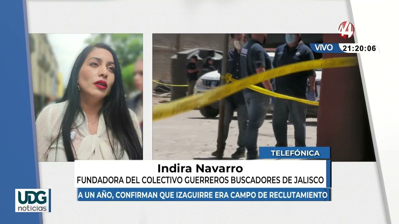 A un año, confirman que Izaguirre era campo de reclutamiento