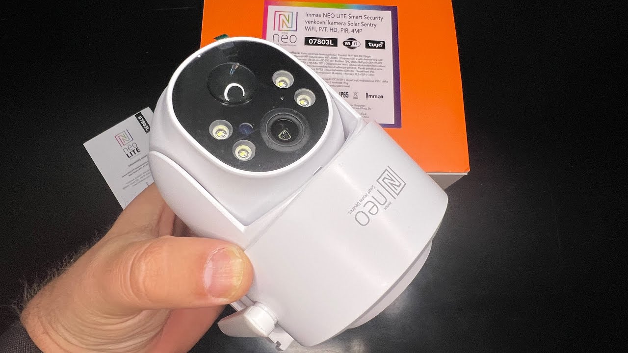 🎥 IMMAX NEO LITE Smart Security Solar Sentry 4MP 
