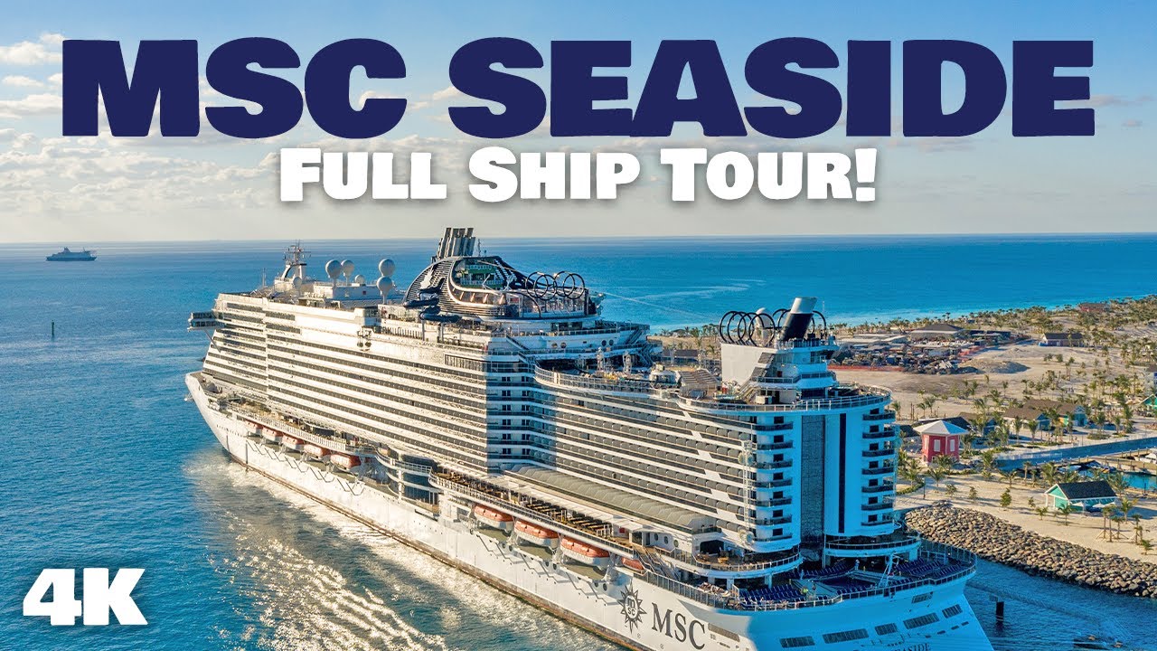 MSC Seaside Full Cruise Ship Tour!