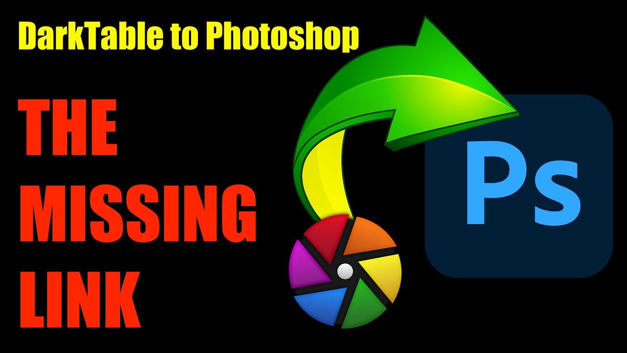 IMPORTANT VIDEO : Darktable Export to Photoshop & Lightroom PROBLEM SOLVED - AUTOMATIC PROCESS!