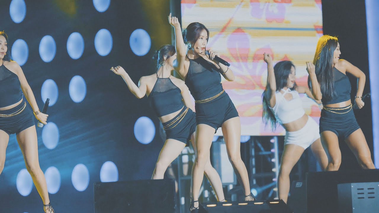 [4k Fancam/직캠] 160725 씨스타(SISTAR) - 터치마이바디(Touch my body) @USF 울산 썸머 페스티벌