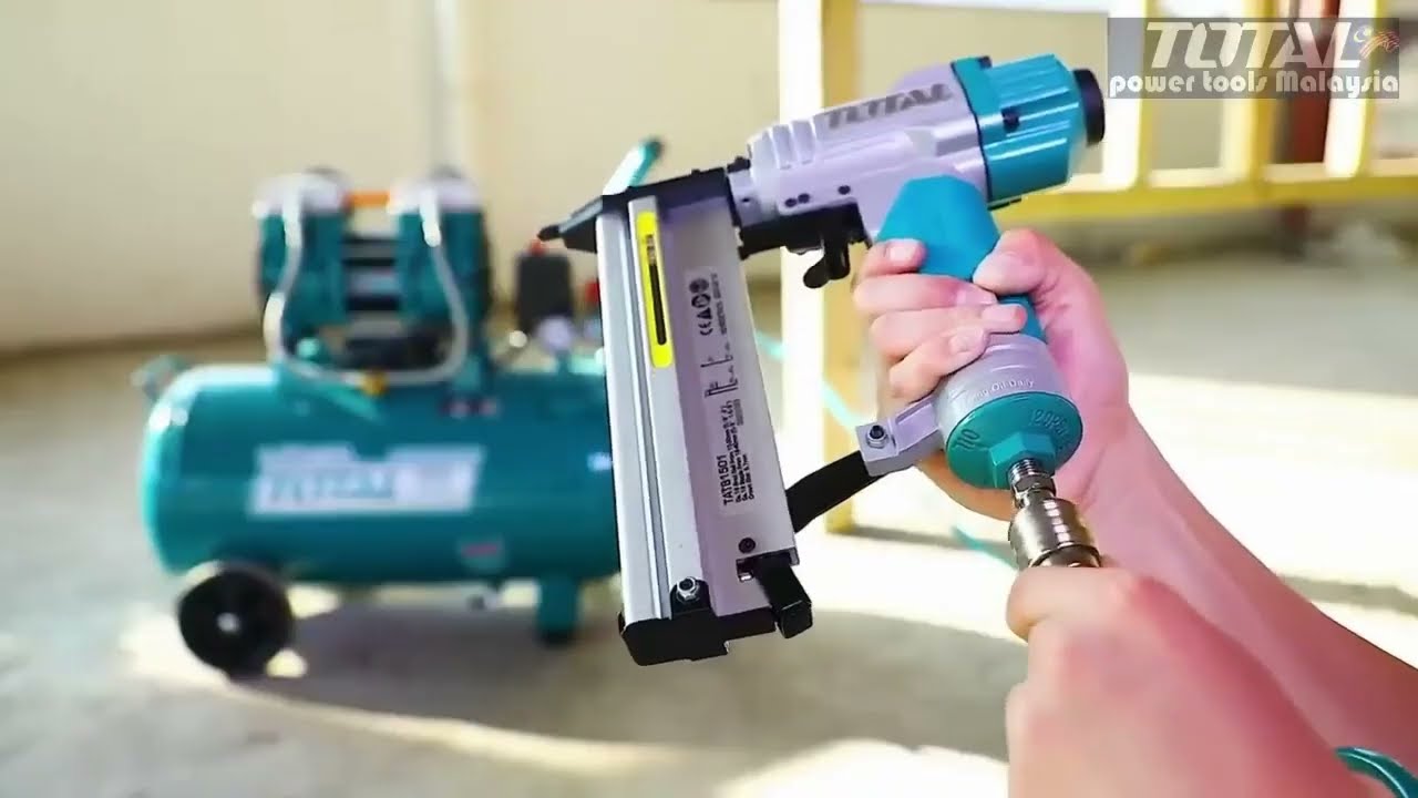 USOS Y CUALIDADES COMPRESOR AIRE 1.5HP 24LT 1100W #TOTAL UTCS1110242 #TORNILLOSYMASGUILLEN #TYMG