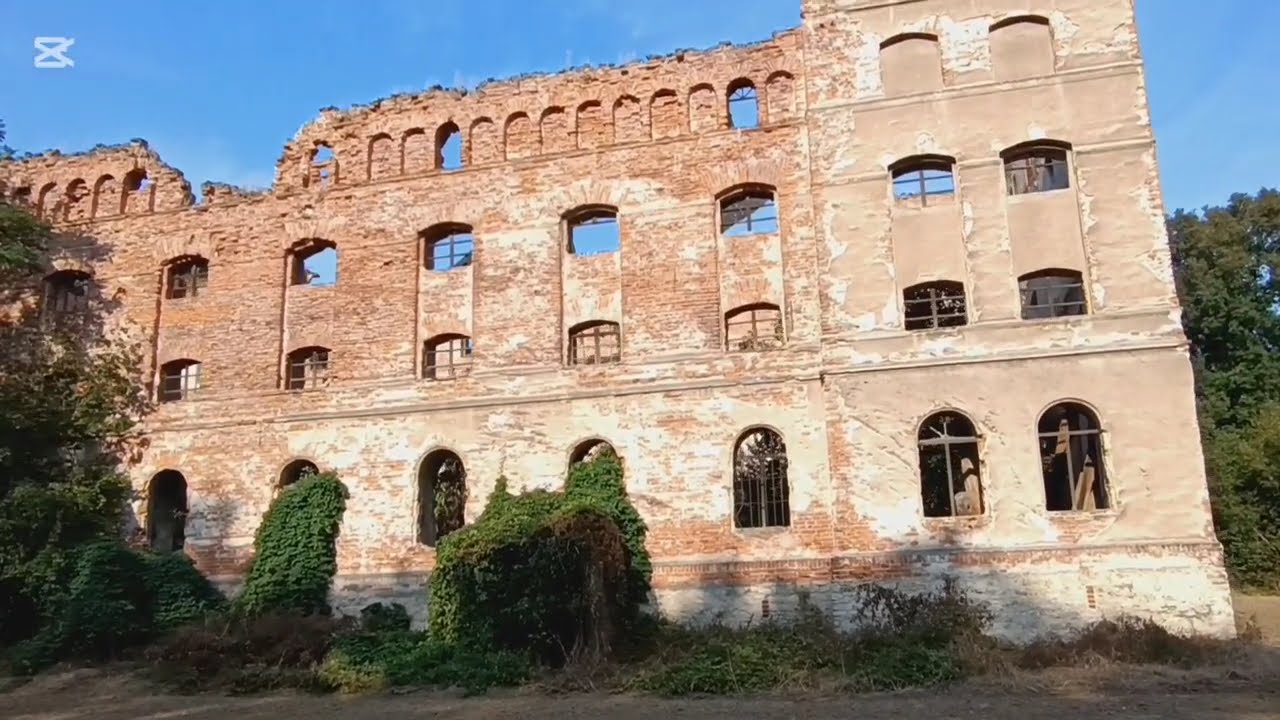Dawny młyn amerykański w opolskich Pisarzowicach - Tajemniczy świat ruin