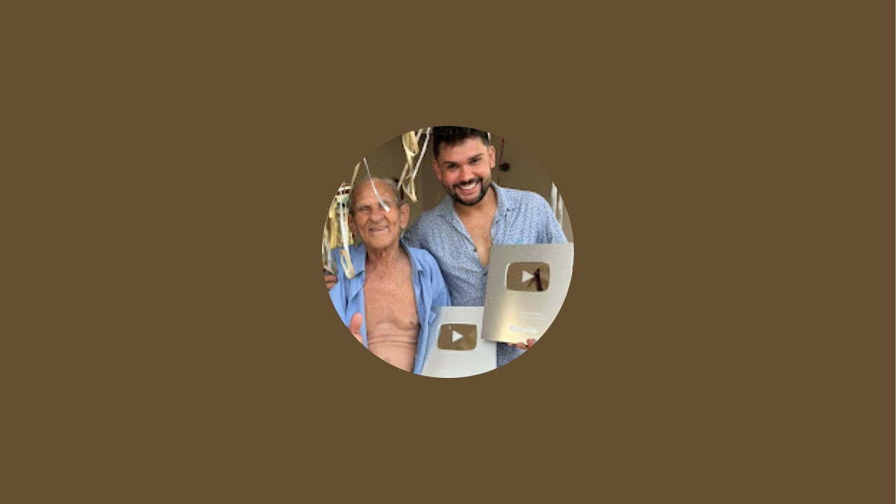Caio e o vovô Anesio está ao vivo!