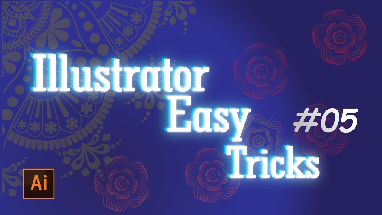 Width, Warp, Twirl, Pucker, Bloat, Scallop, Crystallize & Wrinkle Tools | Illustrator Easy Tricks 05