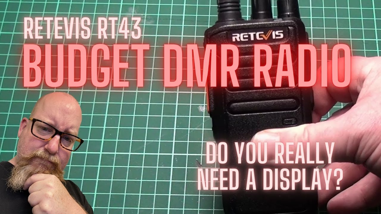The Retevis RT43 - Do you really need a display for DMR?