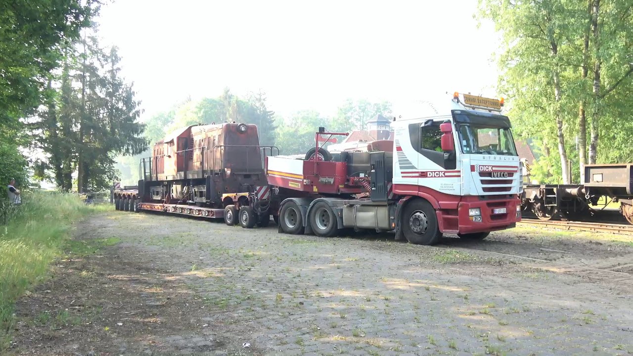 NS2000 aankomst bij de VSM in Loenen