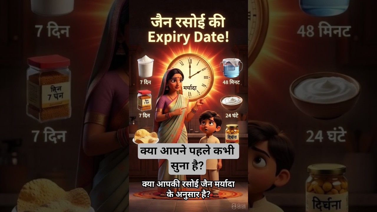 Decorum of Jain Kitchen |Jain Rasoi Expiry Date| #shorts #shortsfeed #facts #new #jainismteachings