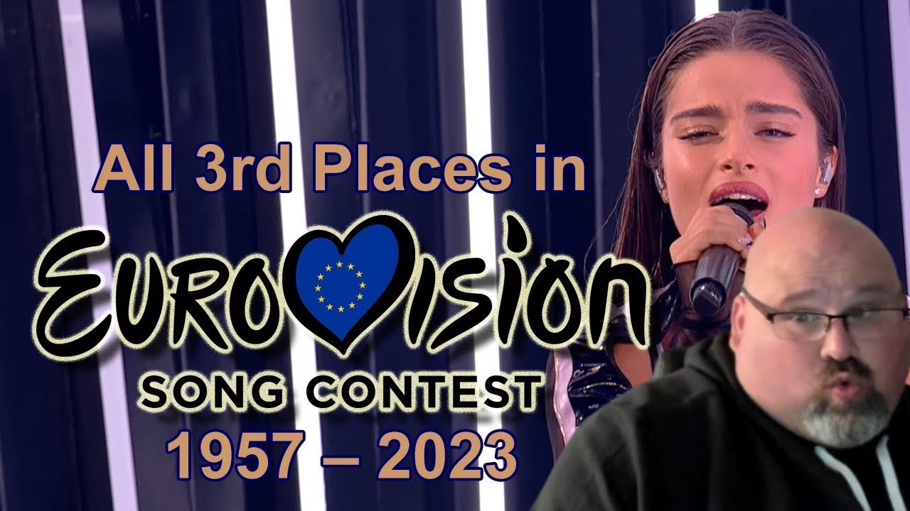 American Reacts to All 3rd Places in Eurovision Song Contest (1957-2023)..