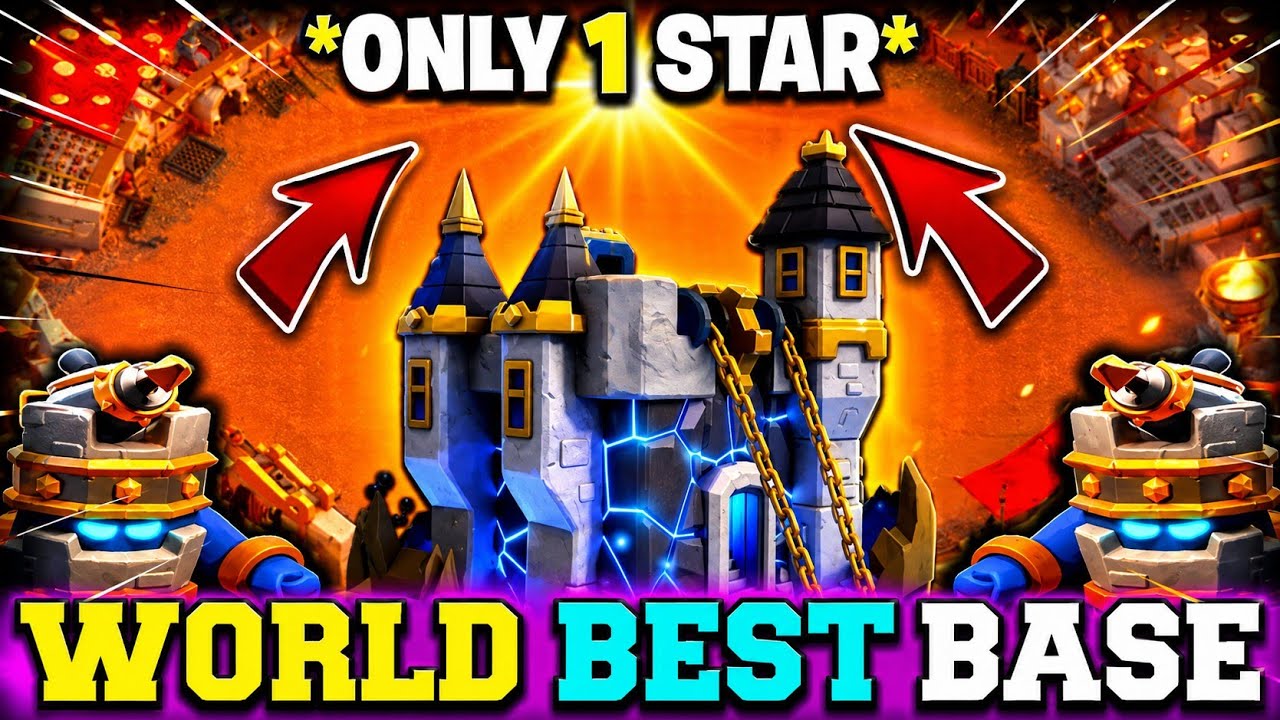 ONLY 1 STAR TOP 7 -TH18 LEGEND + WAR BASE || TH18 TROPHY BASE + ANTI-3 STAR | TH18 BEST LEGEND BASE