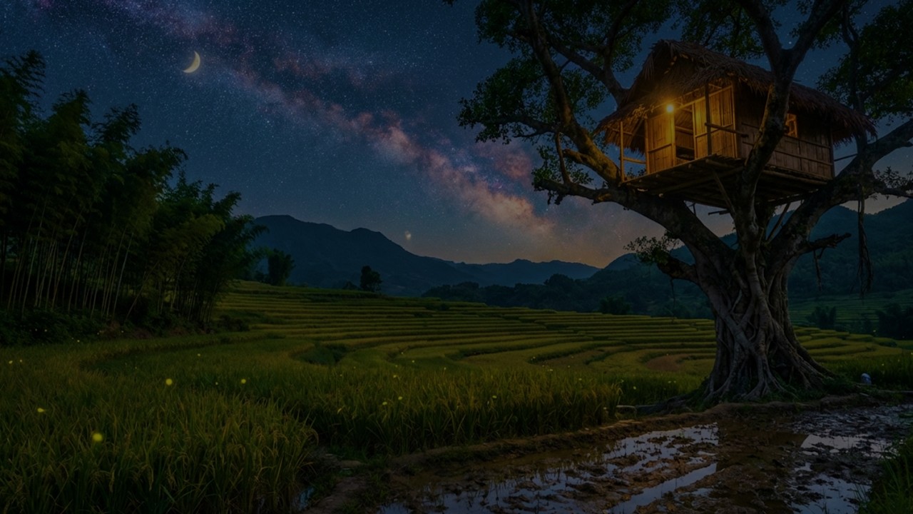 Sleep Soundly With the Sound of Crickets to Overcome Insomnia and Fall Asleep in Minutes