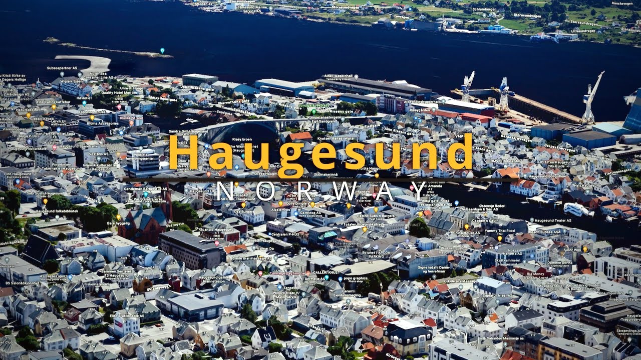 [8K] Haugesund, NORWAY 🇳🇴