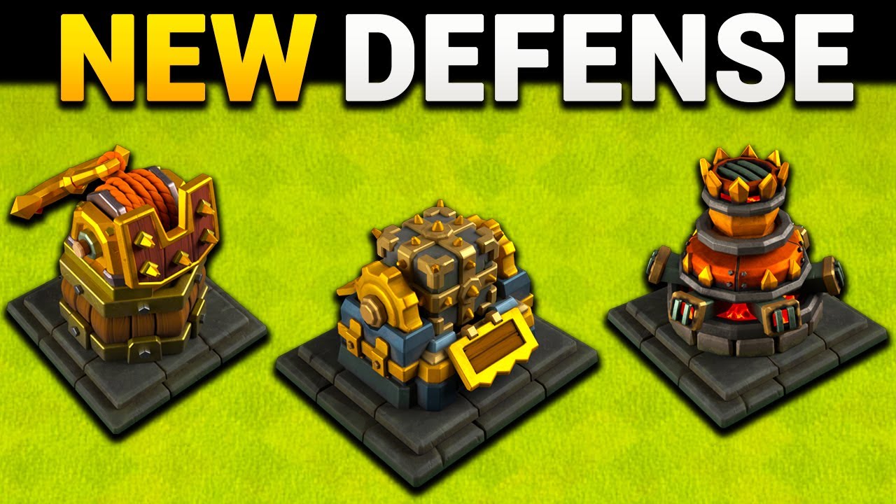 New Clash of Clans Defense Update!