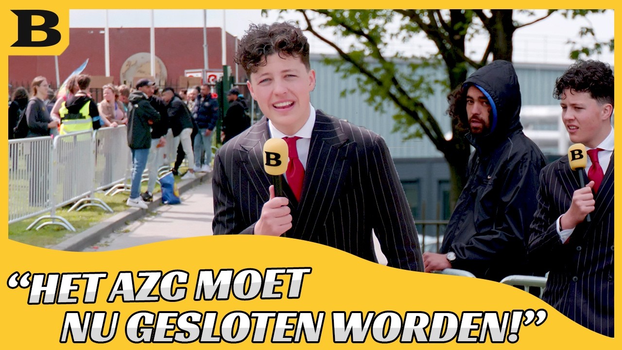 CHAOS IN TER APEL: ANTI-AZC'ERS NIET WELKOM
