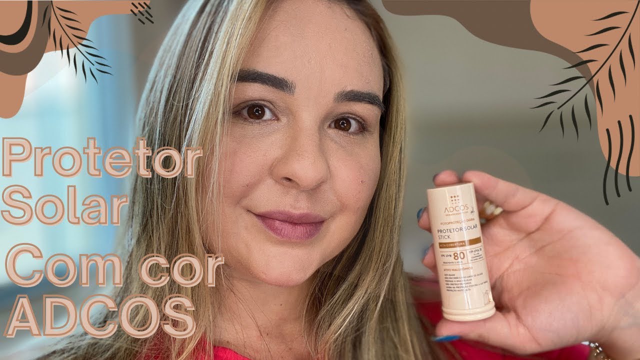 Protetor com cor Adcos                  #protetorsolar #adcos #melasma #cuidadoscomapele #dica