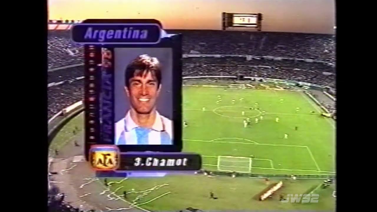 1997.06.08 Argentina 2 - Peru 0 (Partido Completo 60fps - Clasificatorias Francia 1998)