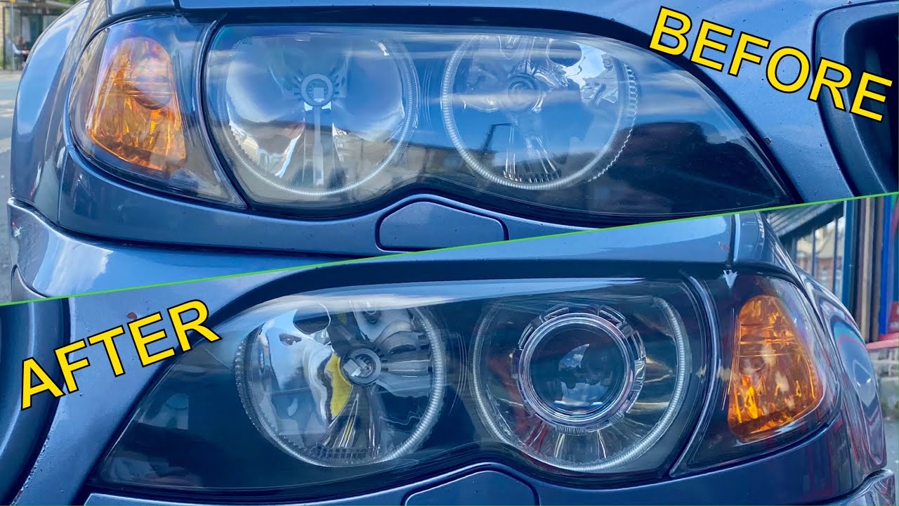 E46 DIY Projector Headlight Mod / Cheap LED Projector Headlamp Upgrade