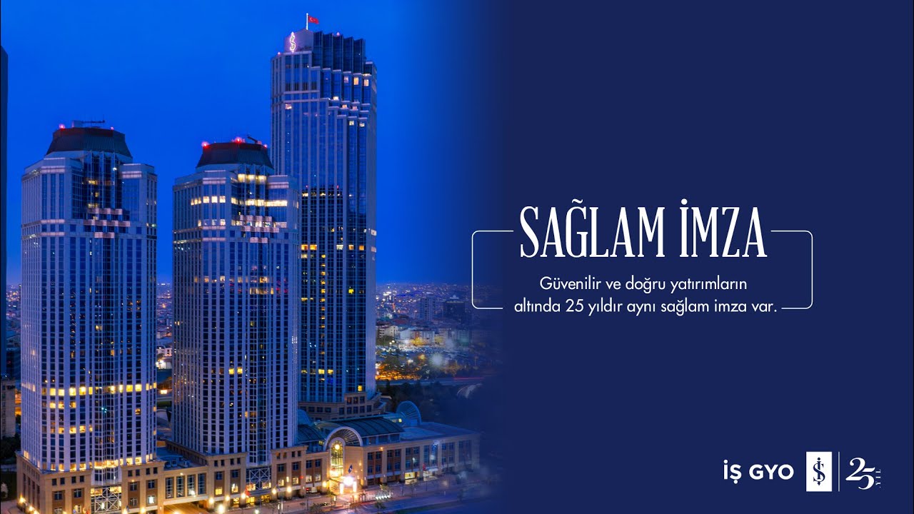 İŞ GYO 25 YAŞINDA!