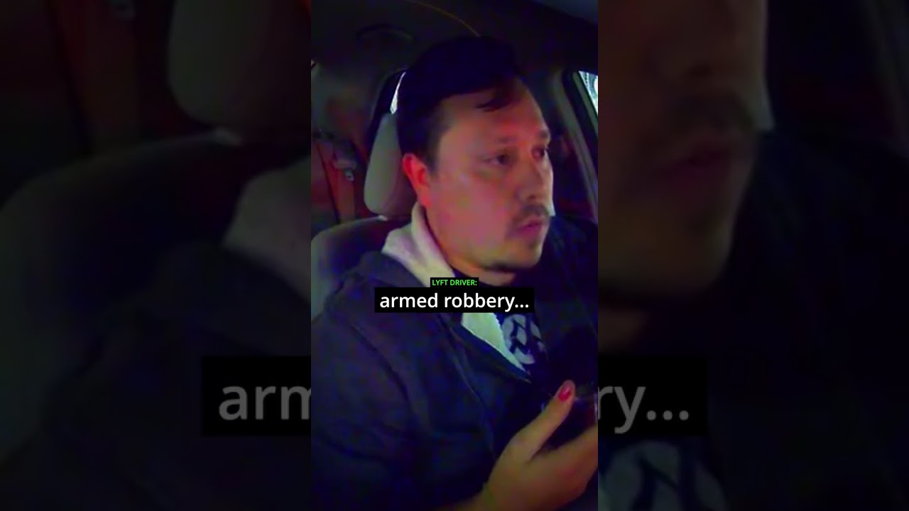 Lyft Driver Helps Armed Robbery Accidently! 💰🔫