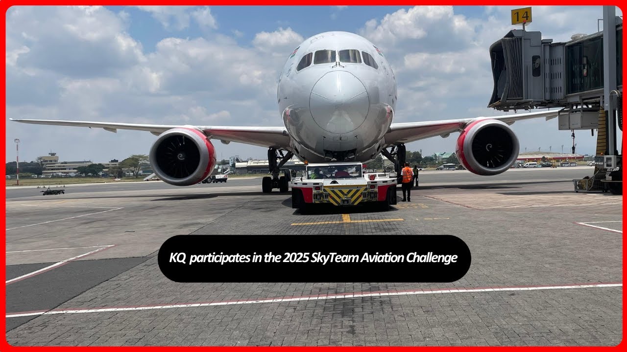 KQ вносит свой вклад посредством устойчивой авиации, участвуя в SkyTeam Aviation Challenge 2025