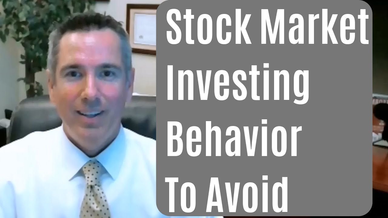 Stock Market Investing Behavior To Avoid