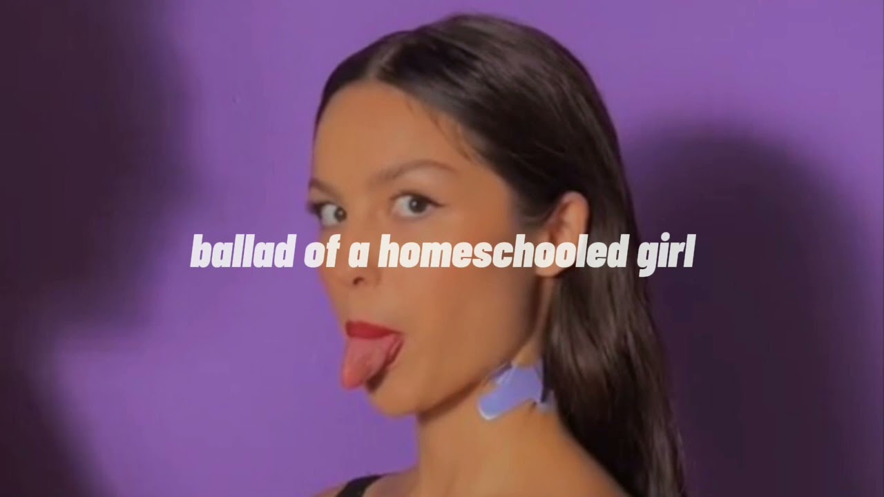 olivia rodrigo // ballad of a homeschooled girl (sped up)