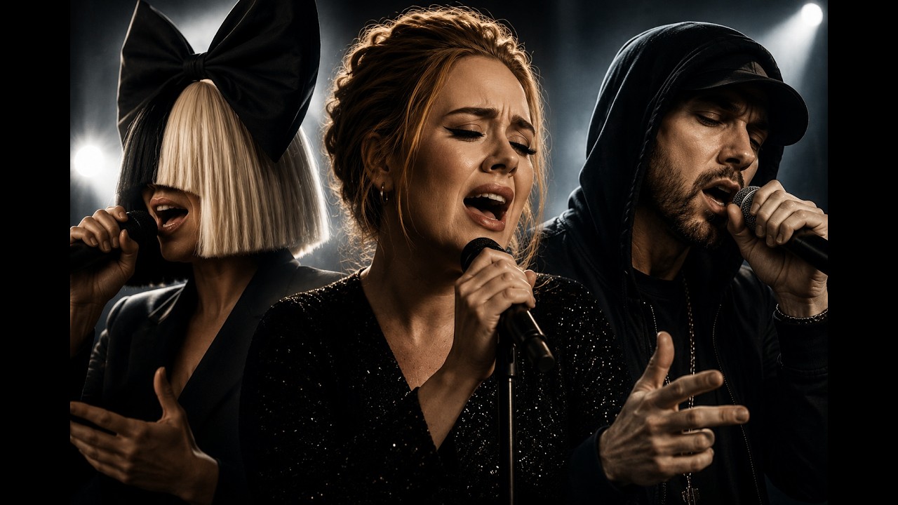 Sia ft Adele and Eminem - Left With Nothing (Official Music Video)