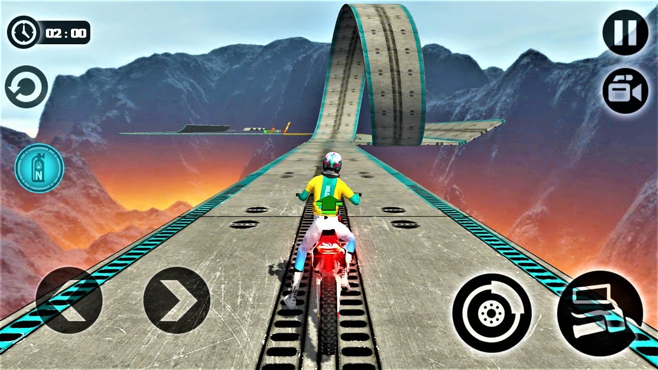 Impossible Moto Bike Tracks 3D 2018-Best Android Gameplay HD #06