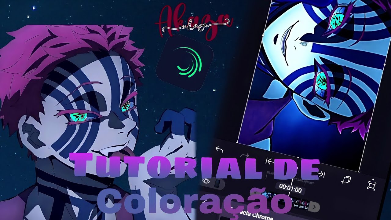 TUTORIAL DO EFEITO DE MUDAN&Ccedil;A DE COR| [Alight Motion Tutorial]