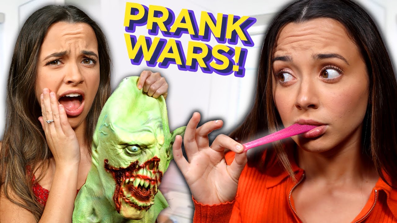 VIRAL TIK TOK PRANKS on my sister | Mystery Twin Bin w/ The Merrell Twins