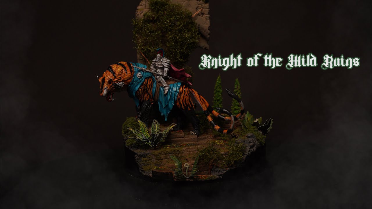 Overgrown Ruins & a Warden of the Wild – Diorama Crafting