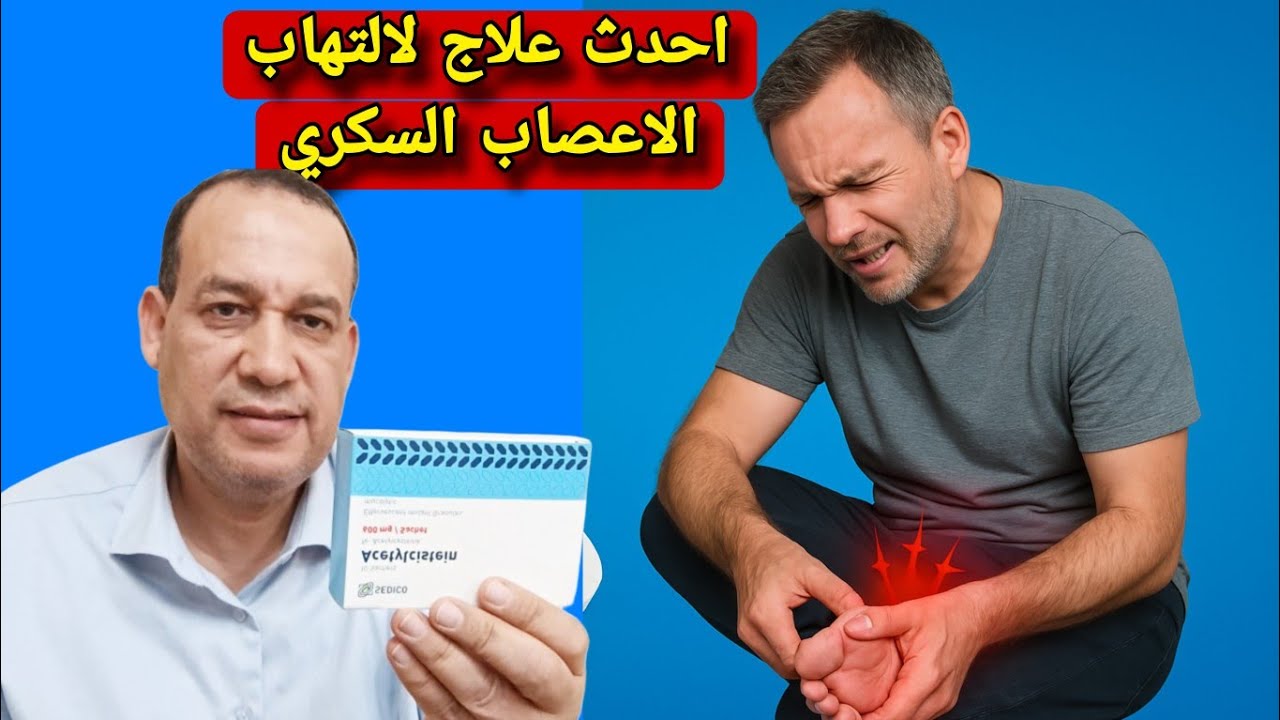 أحدث علاج لآلام الأعصاب عند مرضى السكري... مدعوم بالدراسات العلمية! التهاب الاعصاب السكري