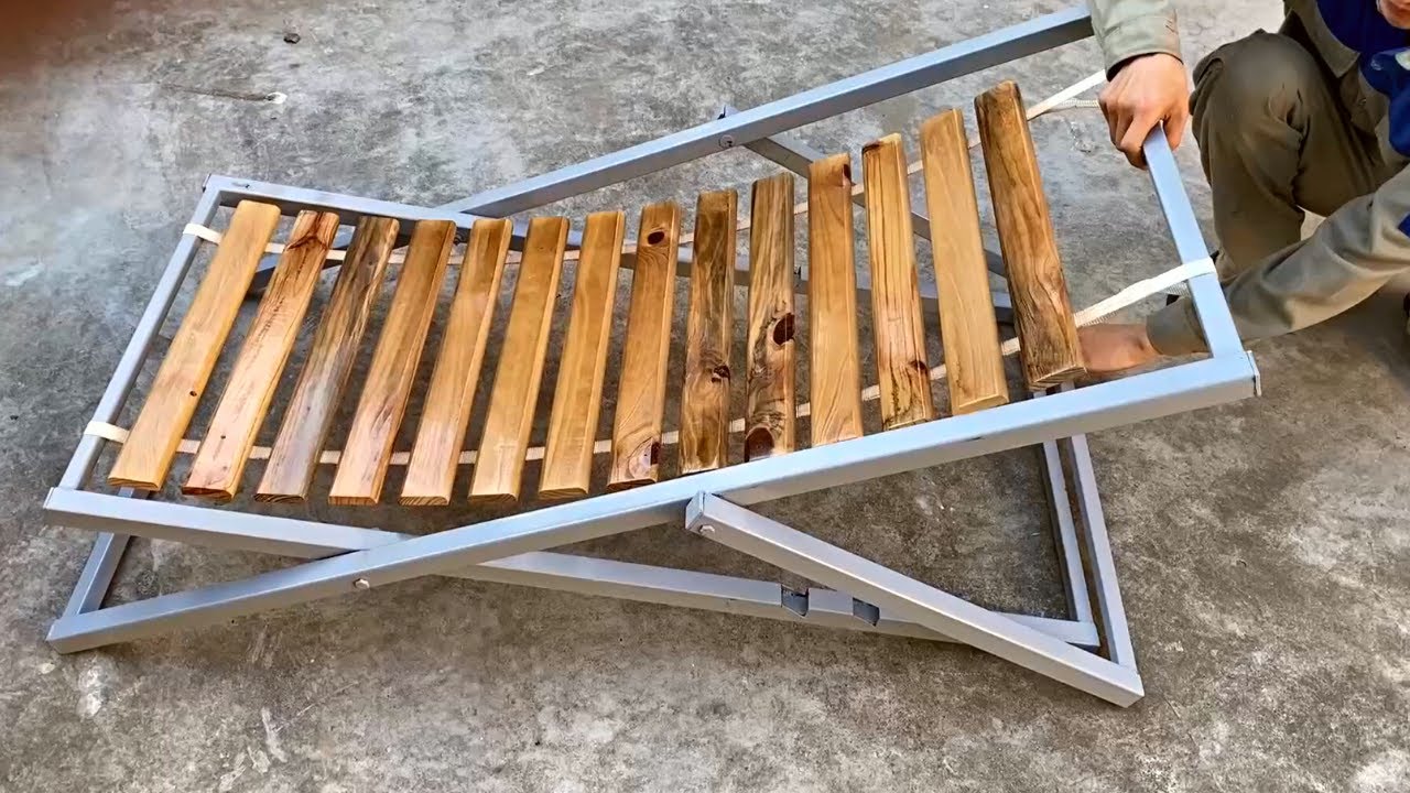 DIY - Great craftsman's ideas/How to make a smart relaxing rope chair/Smart folding metal utensils!