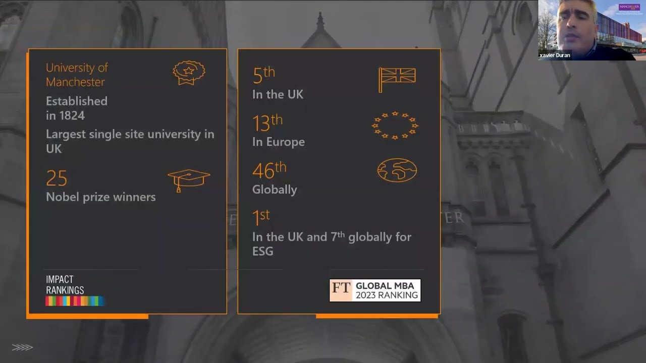 Why study for a Professional MBA | Online information session