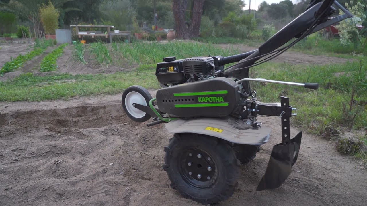 DEMO MOTOAZADA PVG PROFESIONAL KAPOTHA ULTIMATE 7 CV 208 CC CON TRIPLE FILTRADO CON KIT AGRICOLA