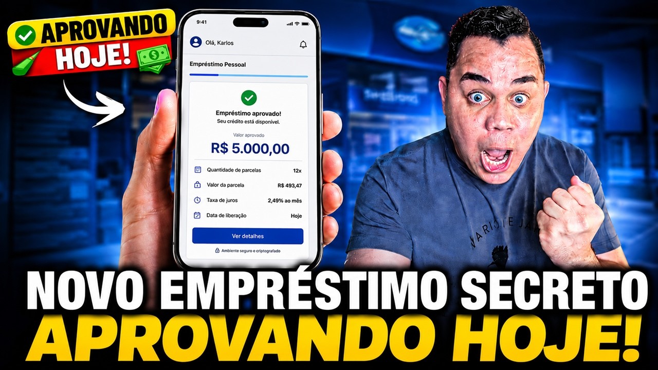CAIU NA HORA! Novo Empr&eacute;stimo Pessoal F&aacute;cil de Aprovar no Pix (Julho 2026)