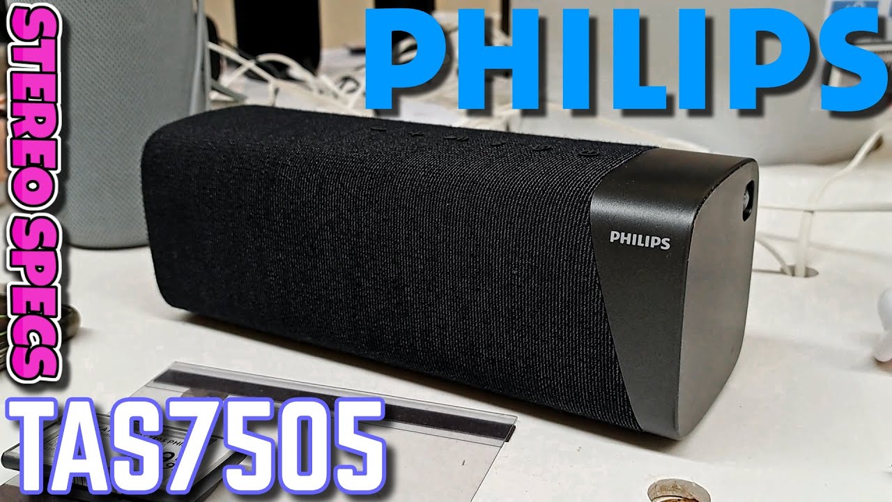 🥵Philips TAS7505 Портативная Bluetooth-колонка мощностью 30 Вт