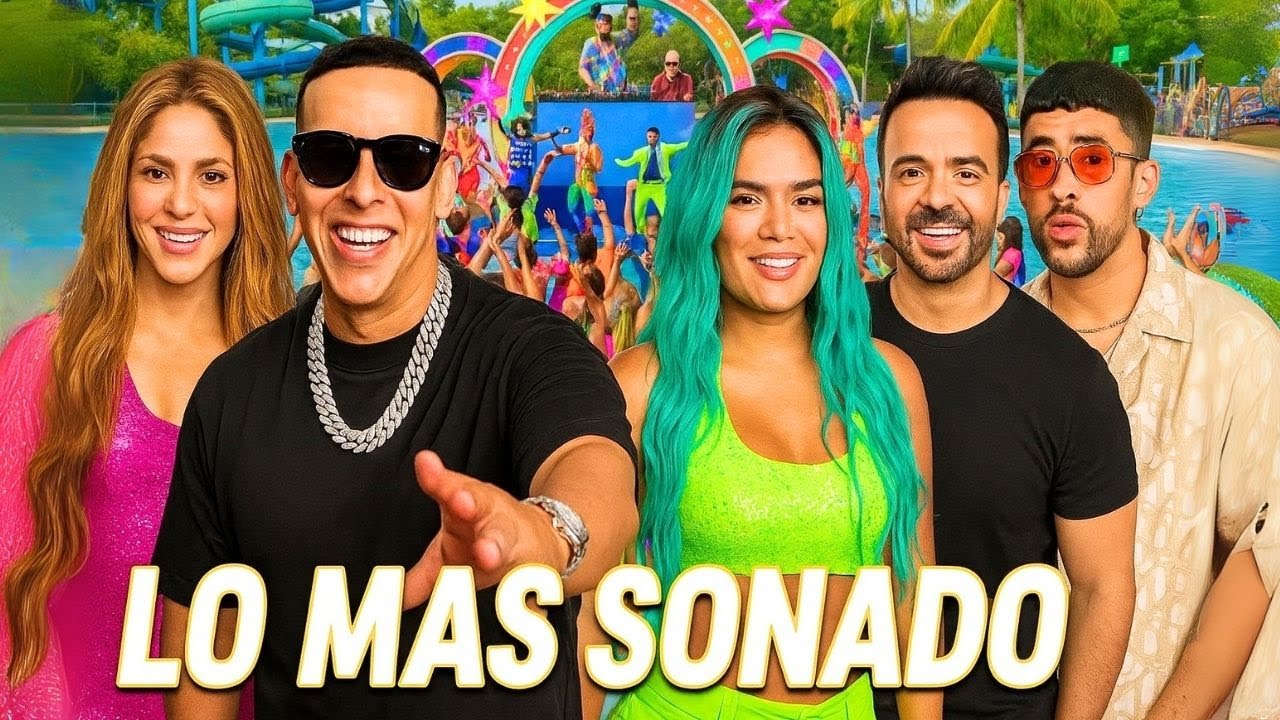 Pop Latino 2025 Reggaeton Party Mix LIVE Shakira, Luis Fonsi, Daddy Yankee, Maluma, Karol G