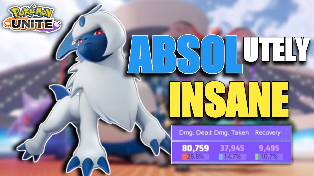 ABSOL INSANE CRIT DAMAGE | POKEMON UNITE