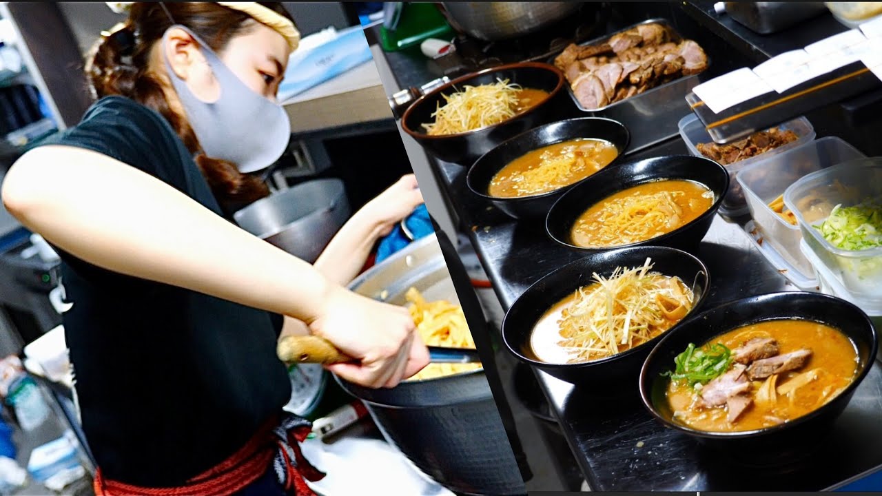 A 19-year-old girl is the manager! A Day in the Life of Tokyo's Hottest Ramen Restaurant