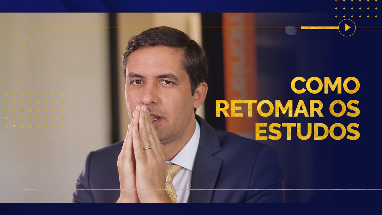 Como retomar os estudos | Aragon&ecirc; Fernandes