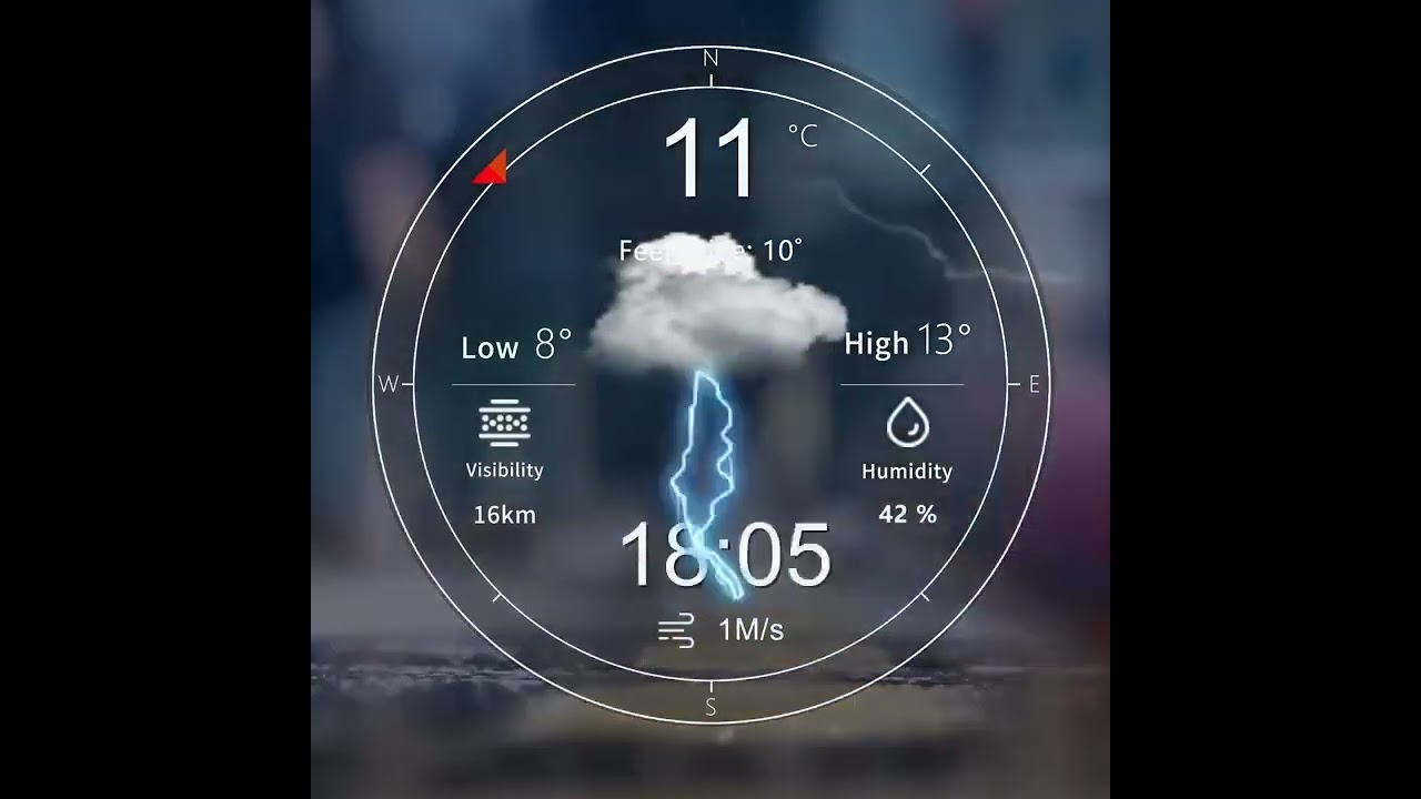 Live Weather: Radar & Forecast