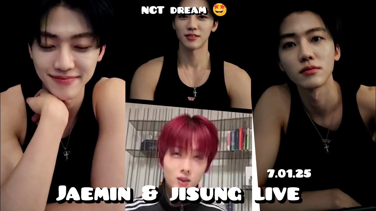 JAEMIN nct dream live with jisung 7 january 2025- all subtitles