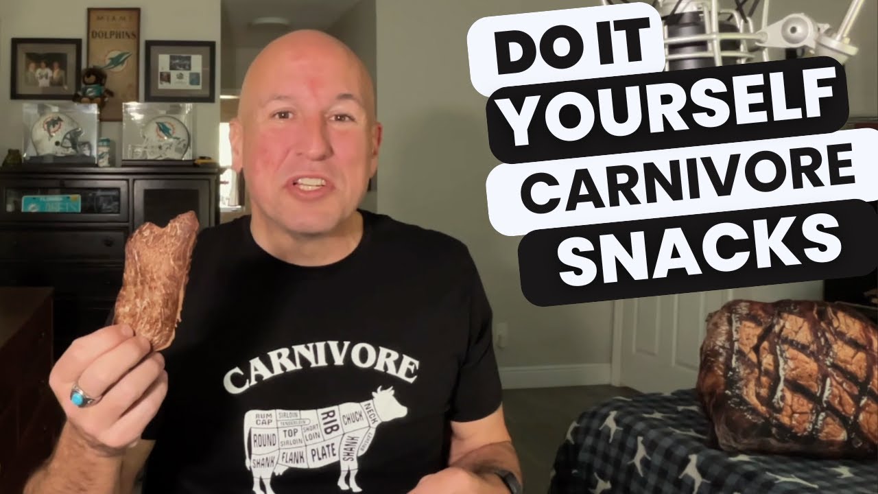 Приготовьте свои собственные чипсы Carnivore ОЧЕНЬ ПРОСТО! (Чипсы, закуски, вяленое мясо и т. д.)