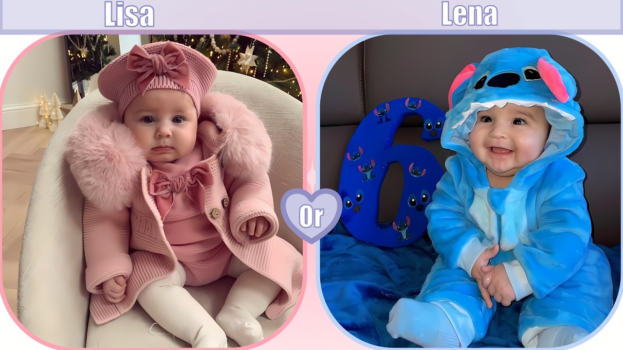 LISA OR LENA - CUTE BABYS - CUTE ANIMALS - BABY CLOTHES (CHOISE HARD) - (WOULD YOU RATHER) 💗🧸